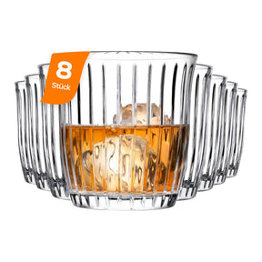 Pasabahce Joy Whiskyglaeser 8er Set 280 ml transparent