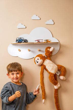 Cozy Collections Wolken-Wandregal 40×11×20 cm