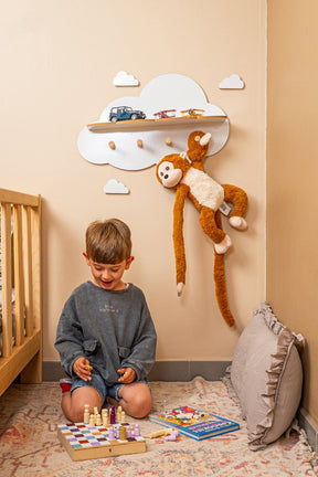 Cozy Collections Wolken-Wandregal 40×11×20 cm