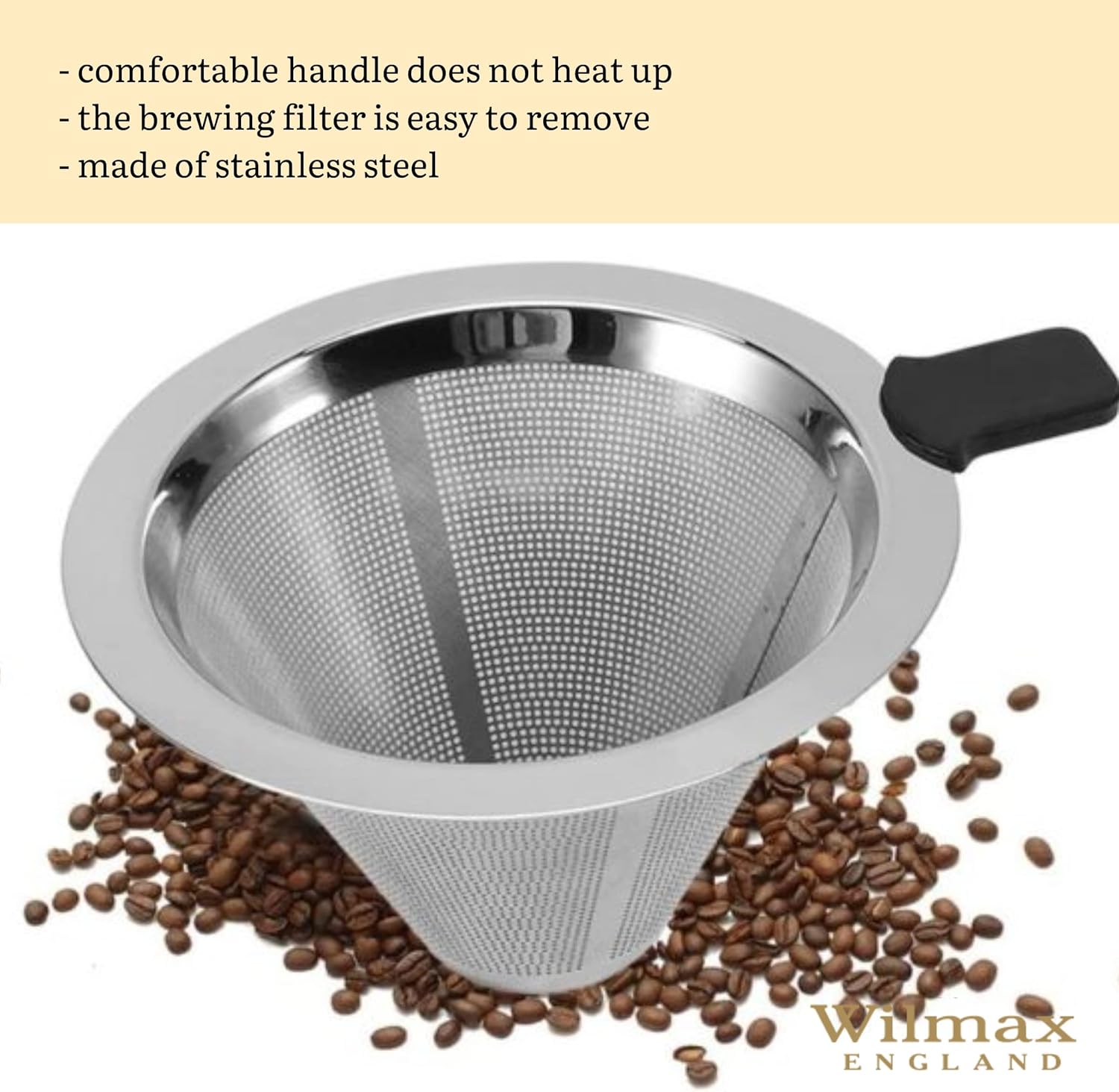 Wilmax Kaffee Dekanter 500 ml Glas Transparent WL-888852/A