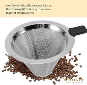 Wilmax Kaffee Dekanter 500 ml Glas Transparent WL-888852/A