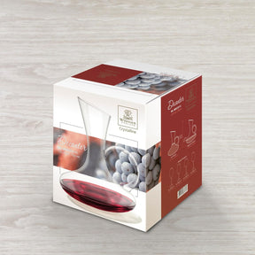 Wilmax Weinkaraffe 750 ml Kristallglas Transparent WL-888333/1C