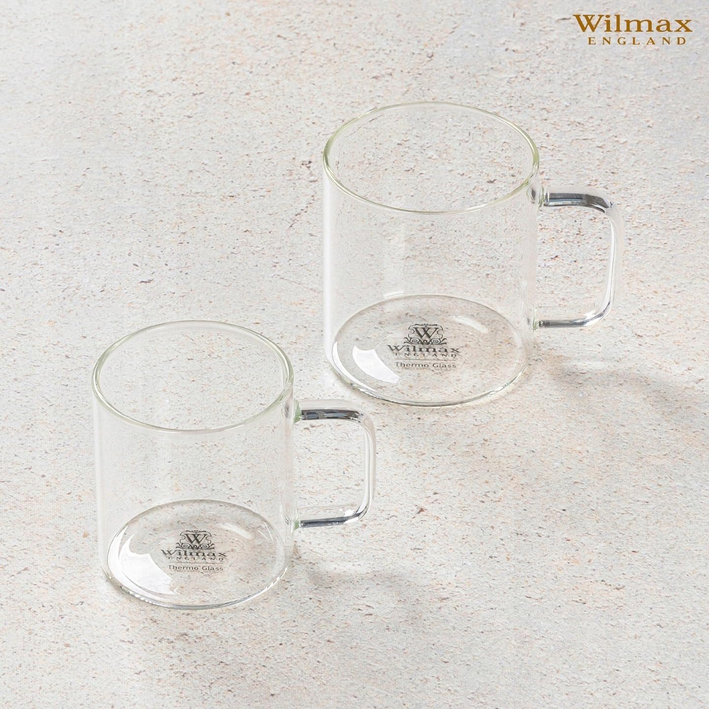 Wilmax Glastasse 250 ml Borosilikatglas Transparent WL-888605/A