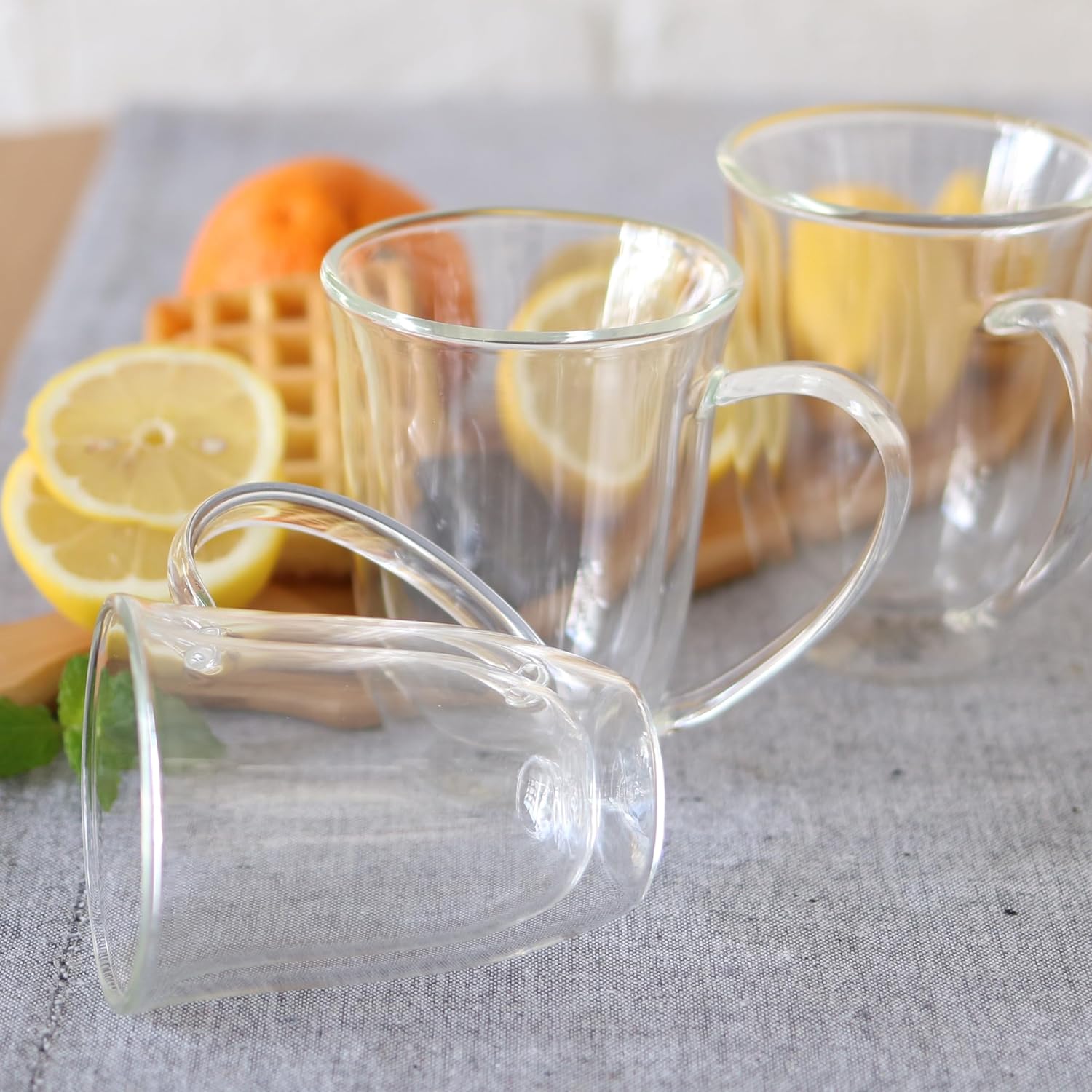 Wilmax Doppelwandiger Becher 300 ml Transparent WL-888726/A
