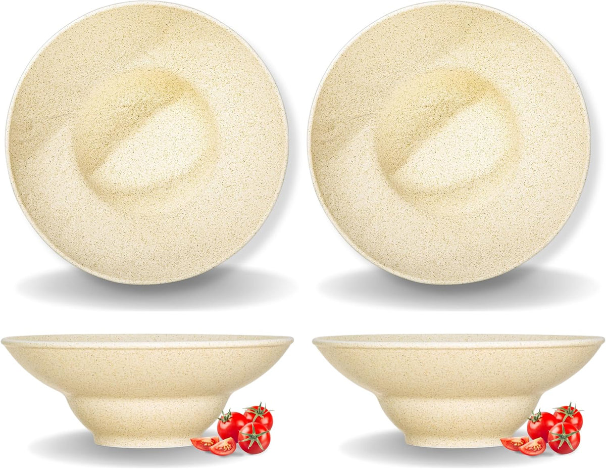 Wilmax Tiefer Teller 22.5 cm 1100 ml 2er Set Sandstone WL-661313/A2