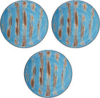 Wilmax Teller 23 cm Blau Porzellan 3er Set WL-668613/A3