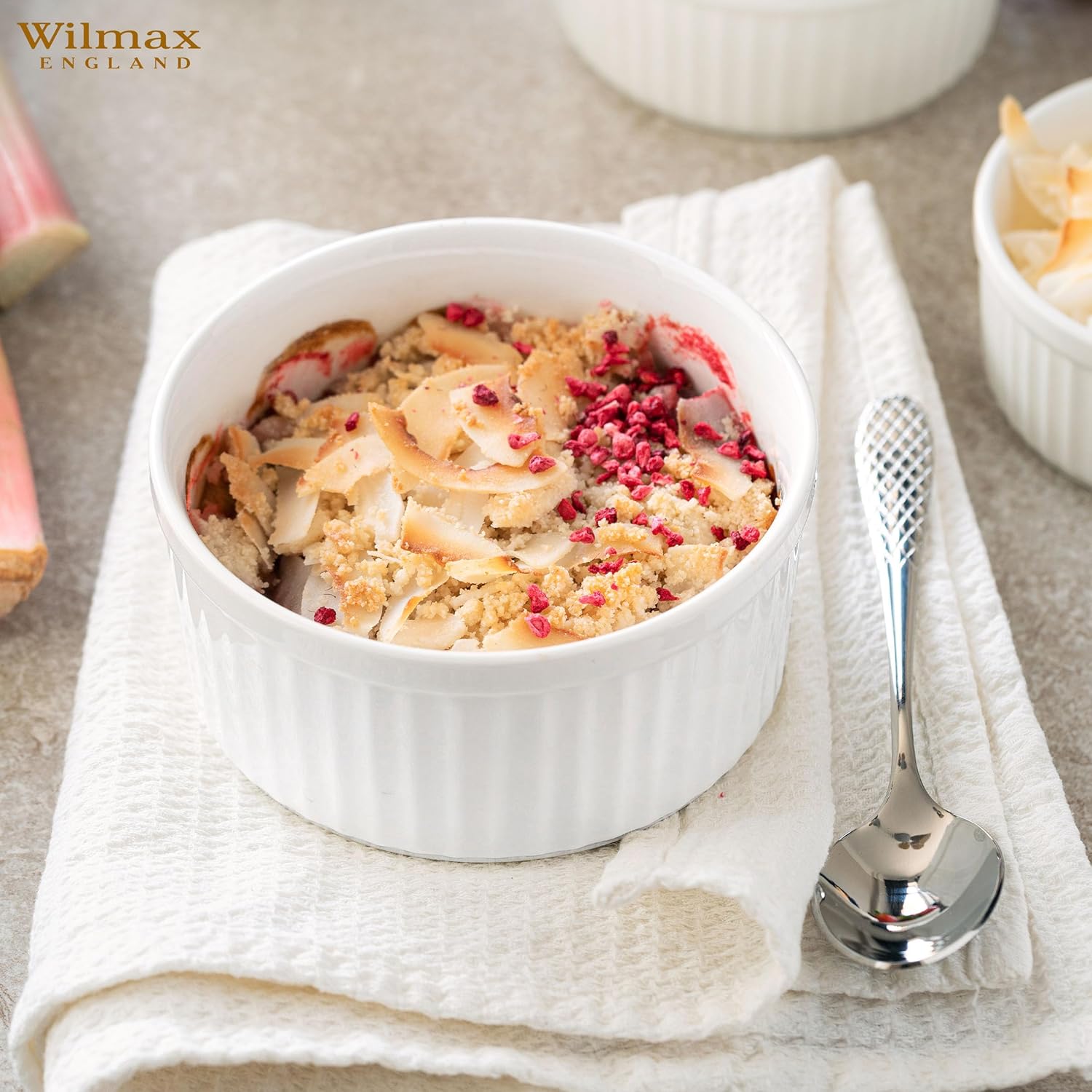 Wilmax Ramekin 270 ml Porzellan Weiß WL-996135/A