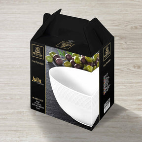 Wilmax Schale 20 cm 1850 ml Weiß Porzellan WL-880114/1C