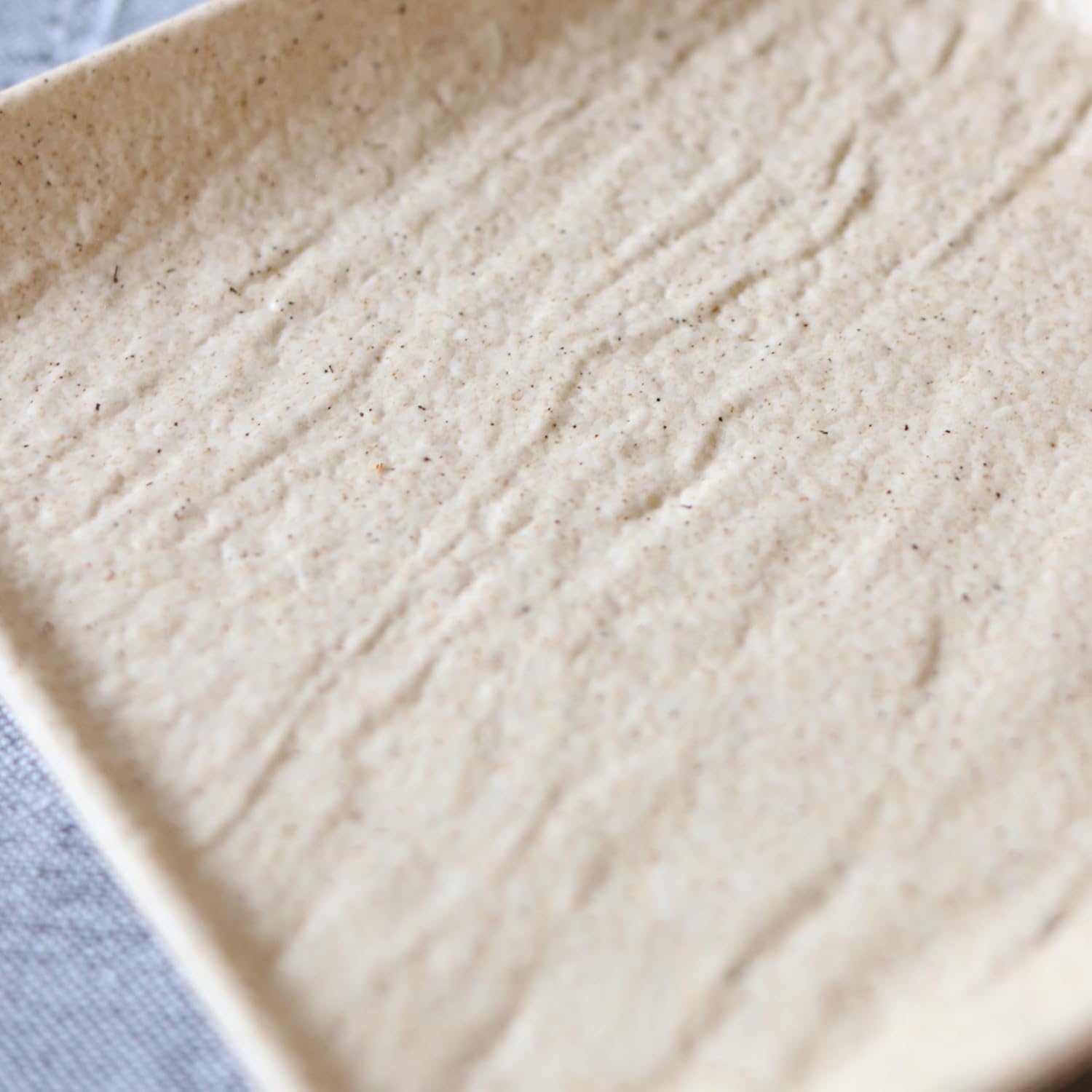 Wilmax Platte 13x13 cm Sand Porzellan WL-661304/A