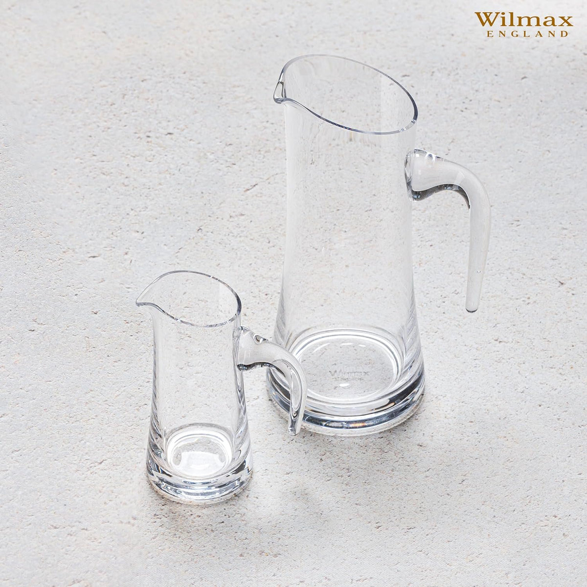 Wilmax Karaffe mit 6 Gläsern Kristallglas Set WL-888313/1C-888024/A6