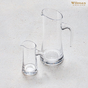 Wilmax Karaffe mit 6 Gläsern Kristallglas Set WL-888313/1C-888024/A6