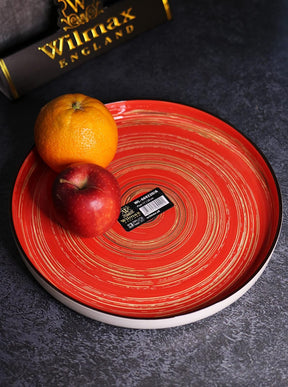 Wilmax Teller 28 cm Rot Porzellan WL-669220/A