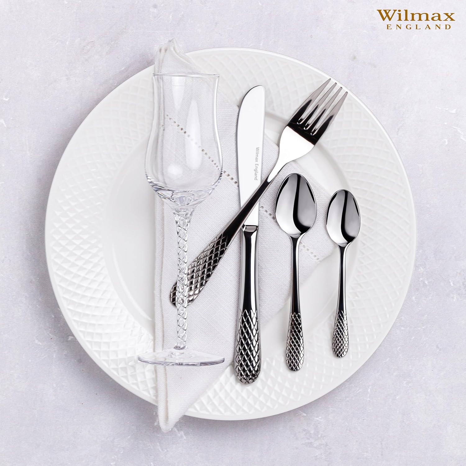 Wilmax Dessertgabel 19 cm Edelstahl 2er Set WL-999206/2B