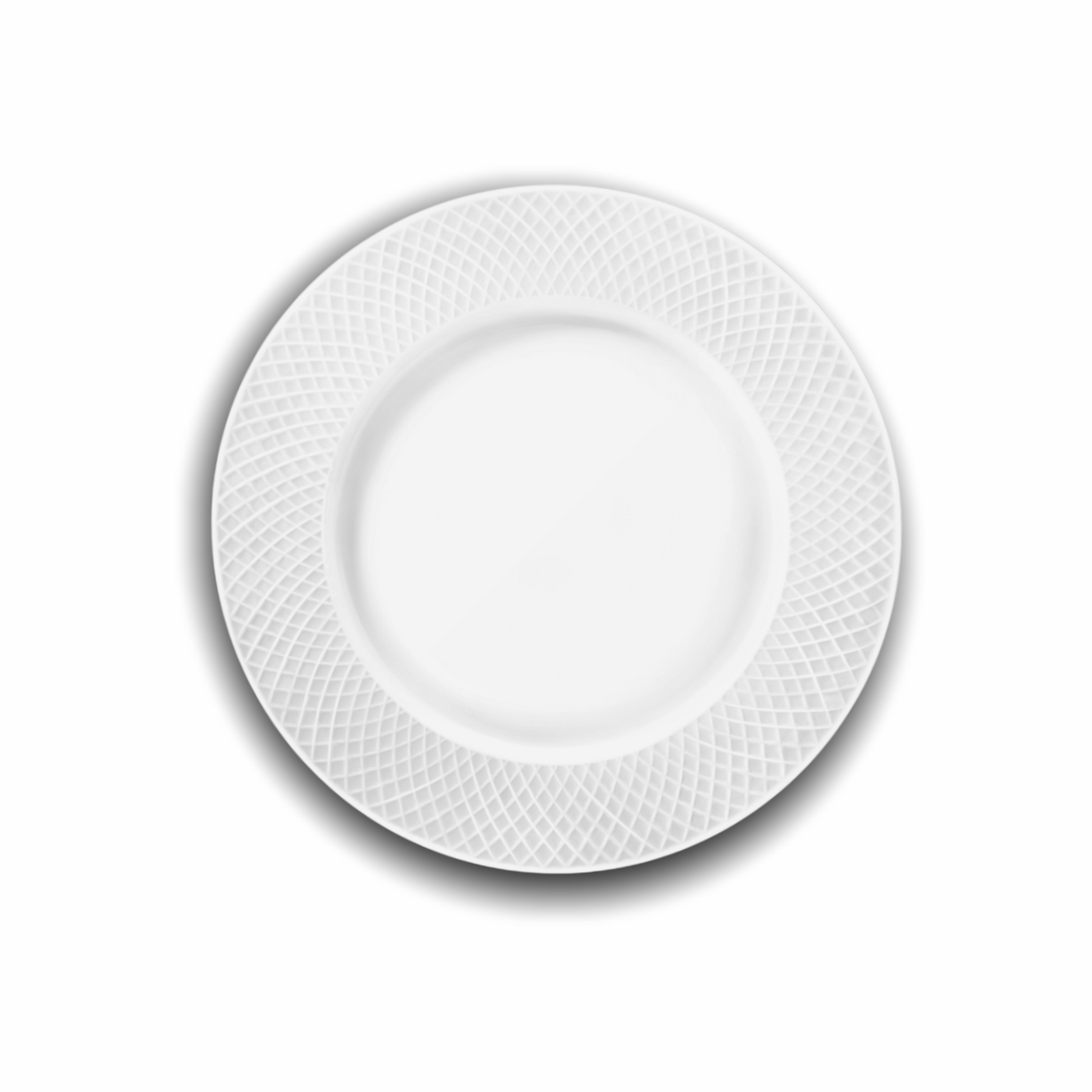 Wilmax Dessertteller 20 cm Weiß Porzellan 2er Set WL-880100/2C