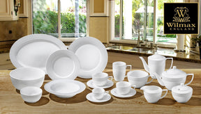 Wilmax Speiseteller 25,5 cm Weiß Porzellan 6er Set WL-880101/6C