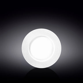 Wilmax Teller 18 cm Weiß Porzellan 6er Set WL-880101101/A6