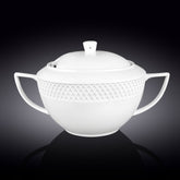 Wilmax Suppenterrine mit Deckel 2800 ml Weiß Porzellan WL-880101511/A