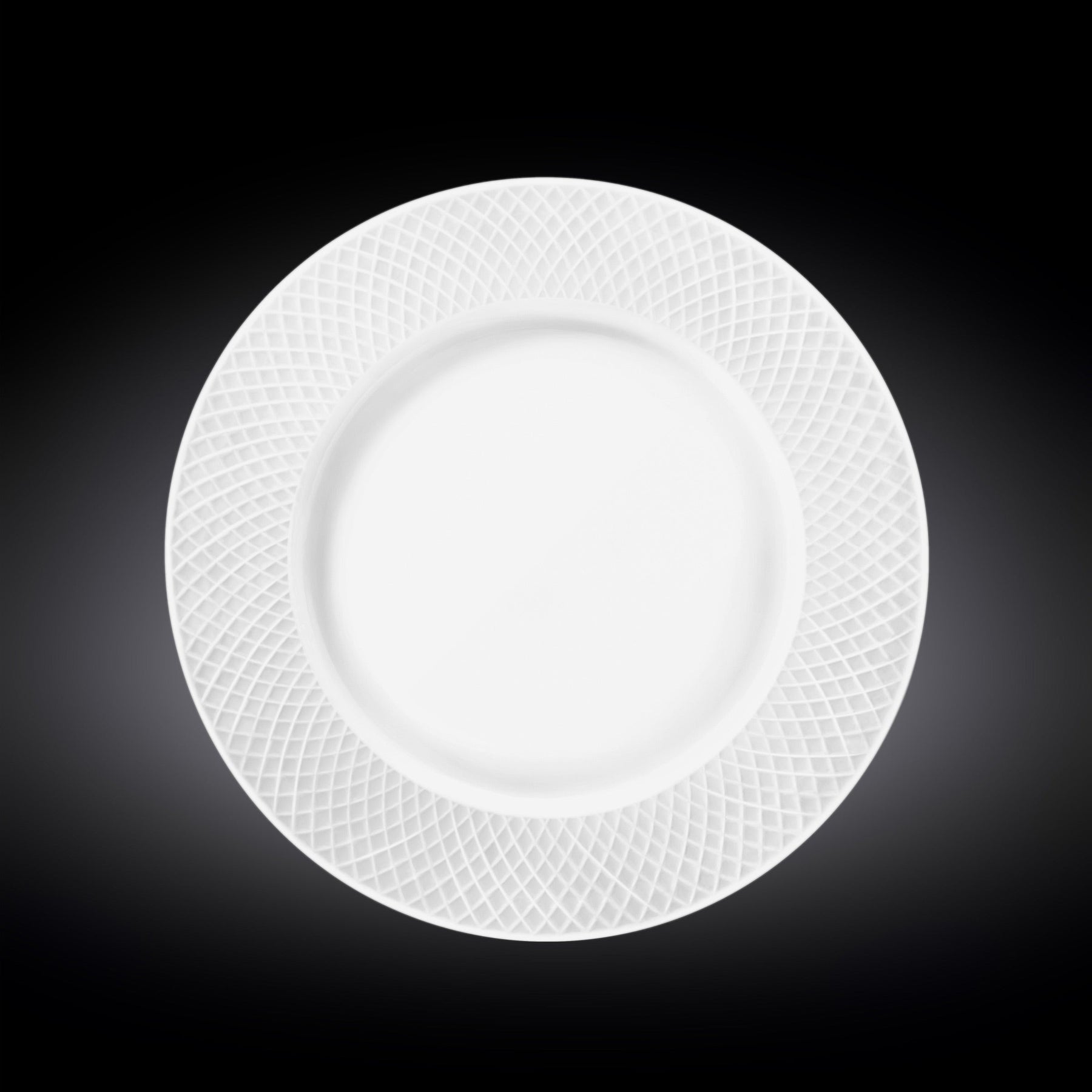 Wilmax Speiseteller 25,5 cm Weiß Porzellan 2er Set WL-880101/2C