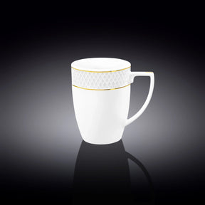 Wilmax Tasse 450 ml Weiß Porzellan