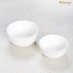 Wilmax Schale Weiß Porzellan WL-880120/A