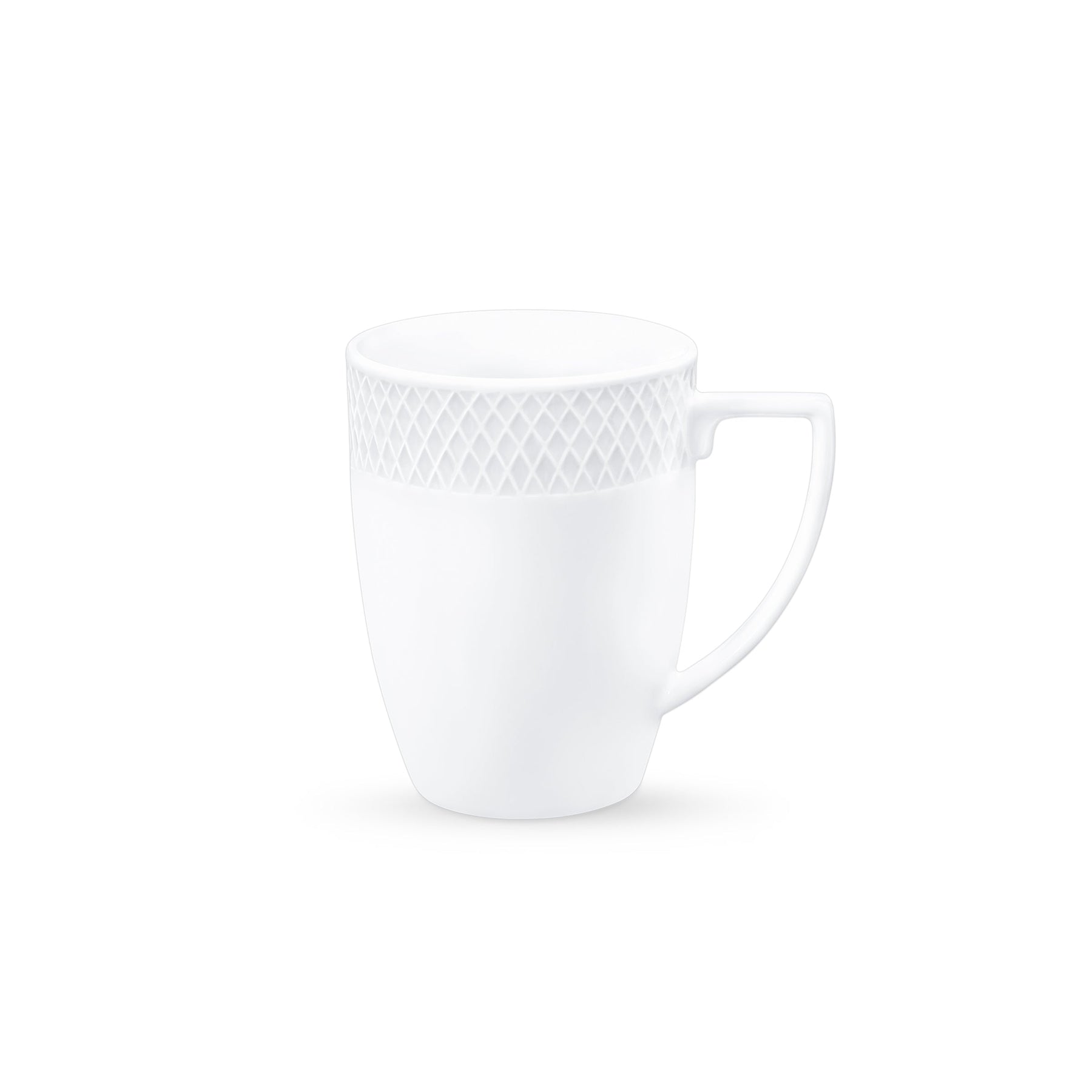 Wilmax Tasse 350 ml Weiß Porzellan 2er Set WL-880108/2C