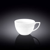 Wilmax Jumbo Tasse 500 ml Weiß Porzellan 2er Set WL-880109/2C