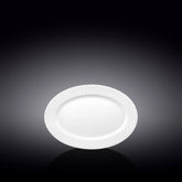 Wilmax Servierplatte oval 20x14 cm Weiß Porzellan Diamond WL-880101114/A