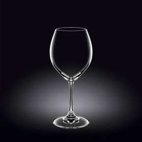 Wilmax Weinglas 490 ml Kristallglas Transparent 6er Set WL-888010/6A