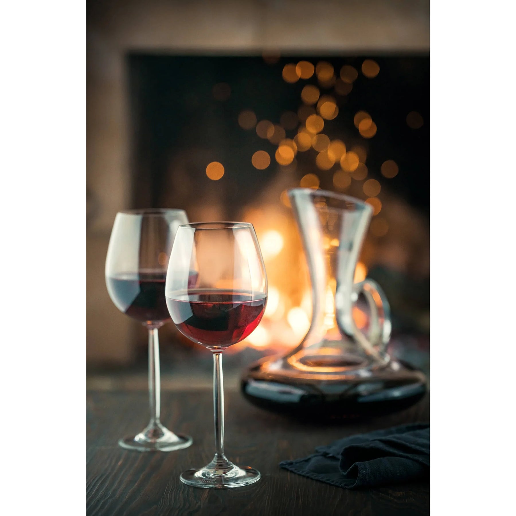Wilmax Weinglas 420 ml Kristallglas Transparent 6er Set WL-888013/6A