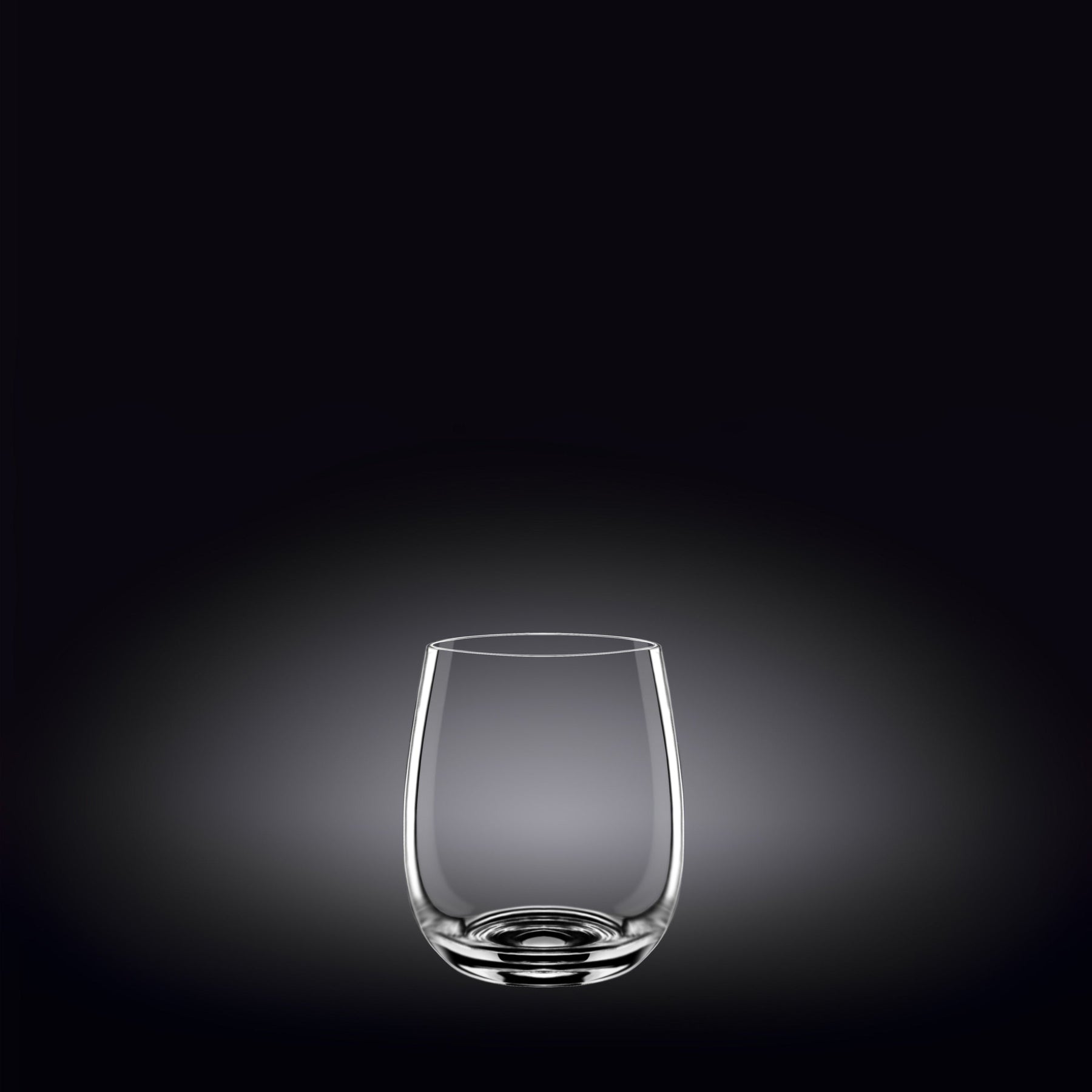 Wilmax Whiskyglas 370 ml Kristallglas Transparent 6er Set WL-888021/6A