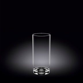 Wilmax Longdrinkglas 390 ml Kristallglas Transparent 6er Set WL-888024/6A