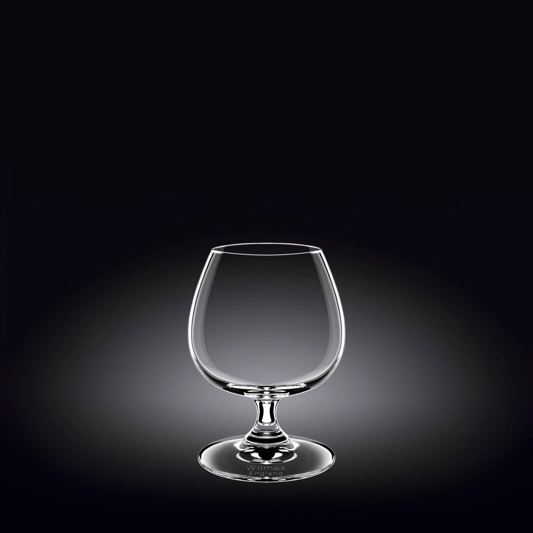 Wilmax Cognacglas 410 ml Kristallglas Transparent 6er Set WL-888025/6A