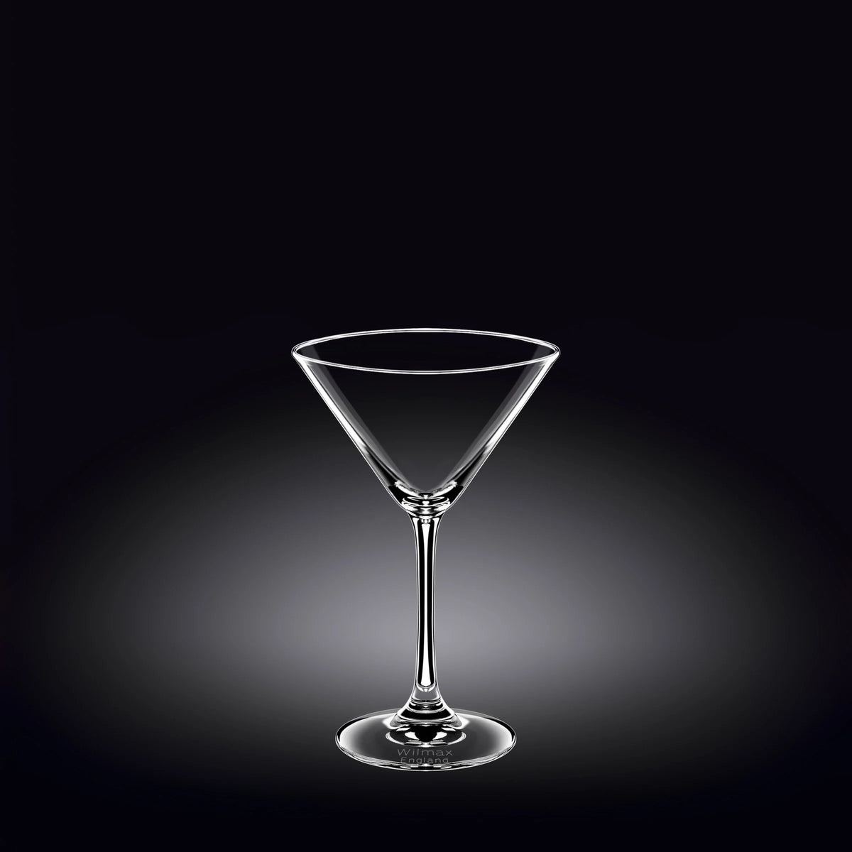 Wilmax Martinigläser 270 ml Kristallglas 6er Set Transparent WL-888030/6A