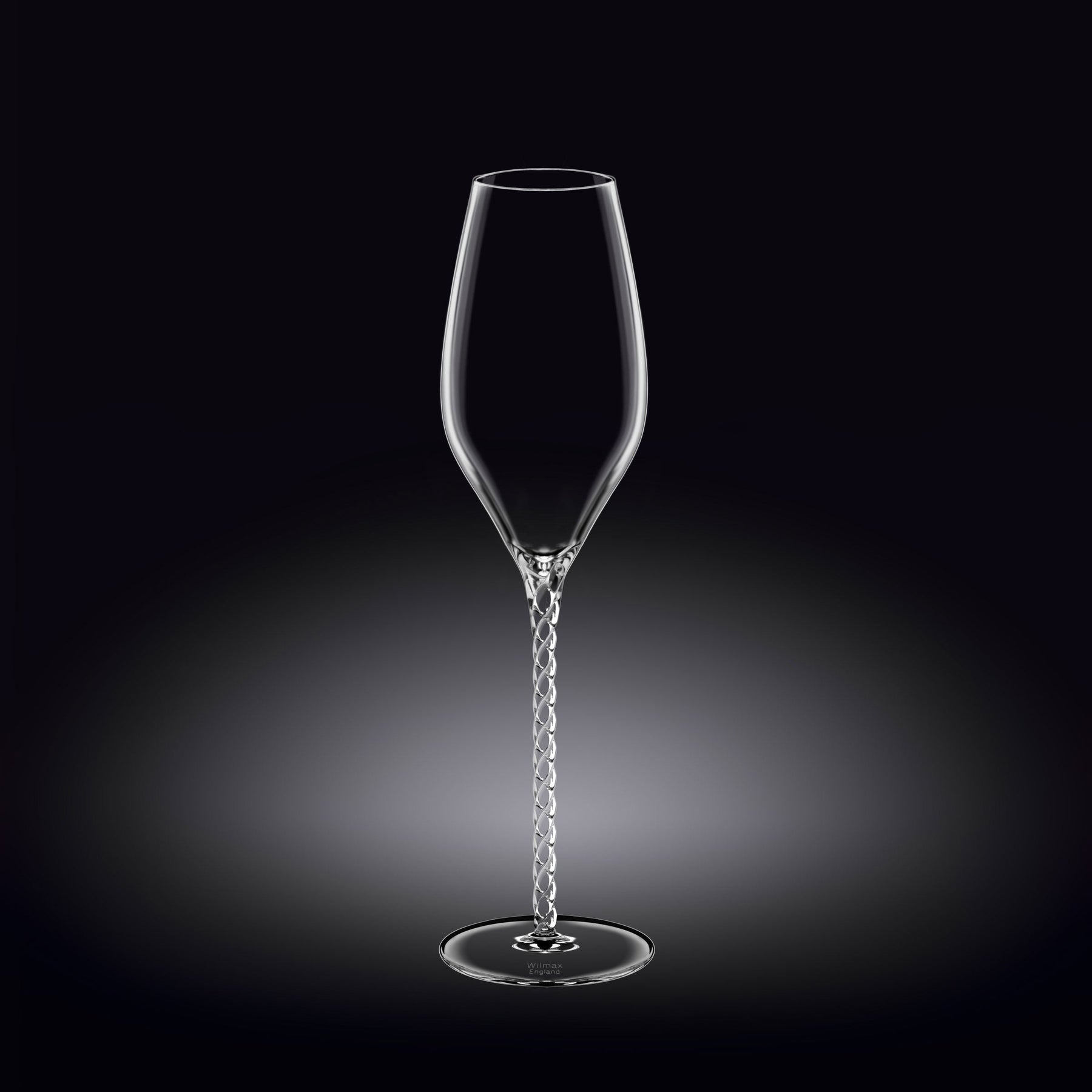 Wilmax Champagnerflöte 300 ml Kristallglas Transparent 2er Set WL-888104/2C