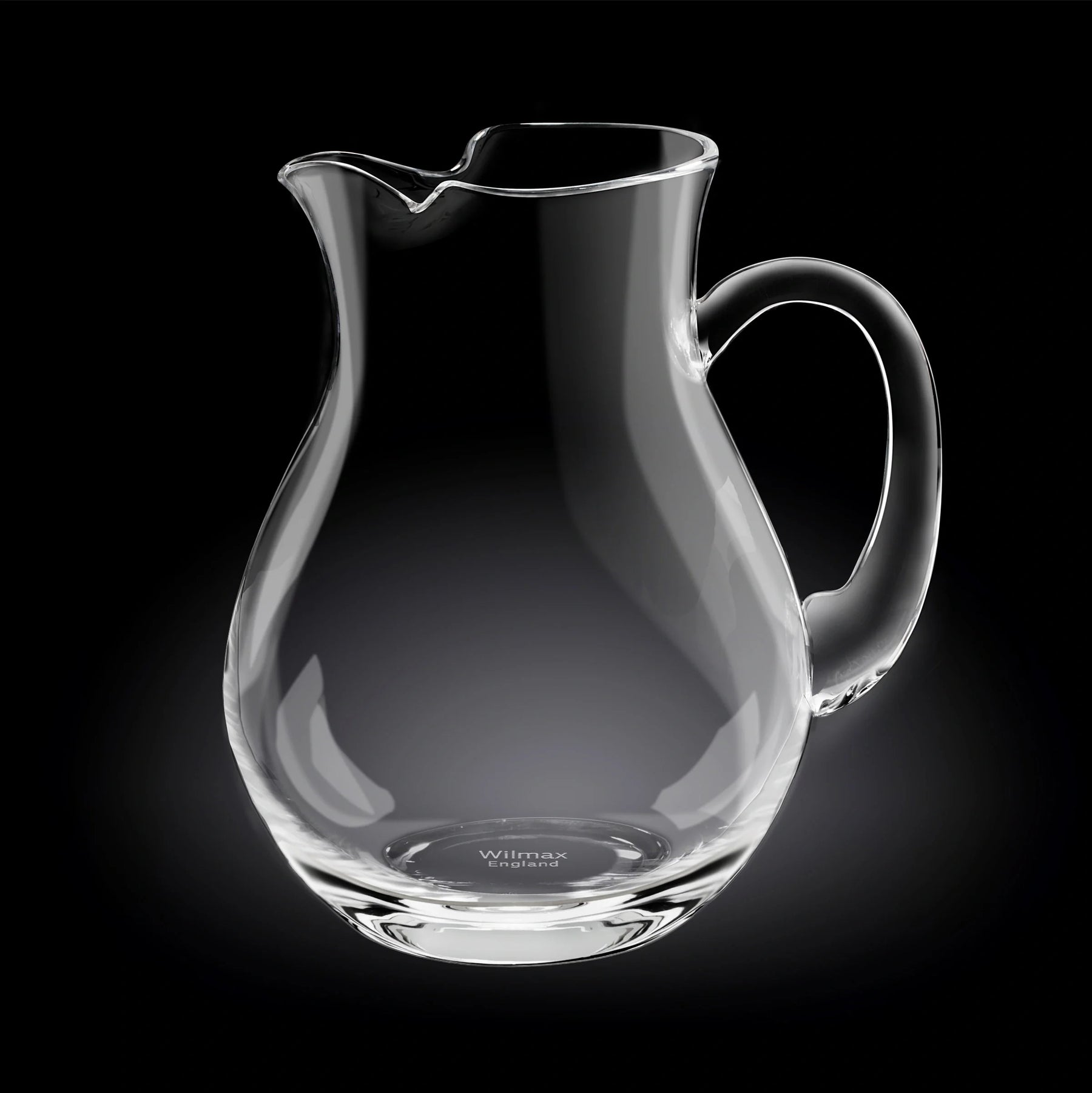 Wilmax Getränkeset Glaskrug 2000 ml mit 6 Gläser 540 ml Kristallglas WL-888350/1C-888022/A6