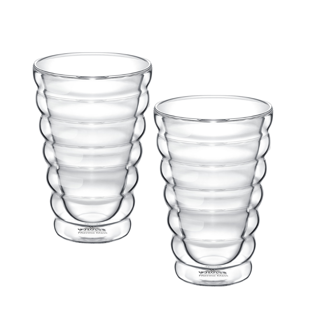 Wilmax Doppelwandiges Thermoglas 300 ml 4er Set WL-888417/A4