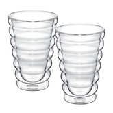 Wilmax Doppelwandiges Thermoglas 400 ml 2er Set WL-888418/A2