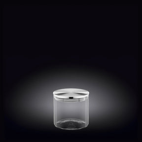 Wilmax Vorratsglas mit Metalldeckel – 2000 ml (10 × 30,5 cm)