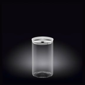 Wilmax Vorratsglas mit Metalldeckel – 2000 ml (10 × 30,5 cm)