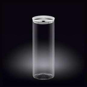 Wilmax Vorratsglas mit Metalldeckel – 2000 ml (10 × 30,5 cm)