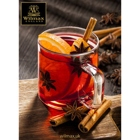 Wilmax Tassen aus Borosilikatglas, 6er-Set