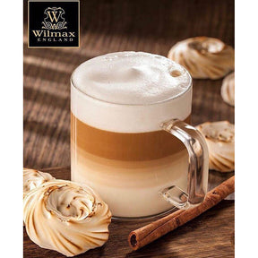 Wilmax Tassen aus Borosilikatglas, 6er-Set