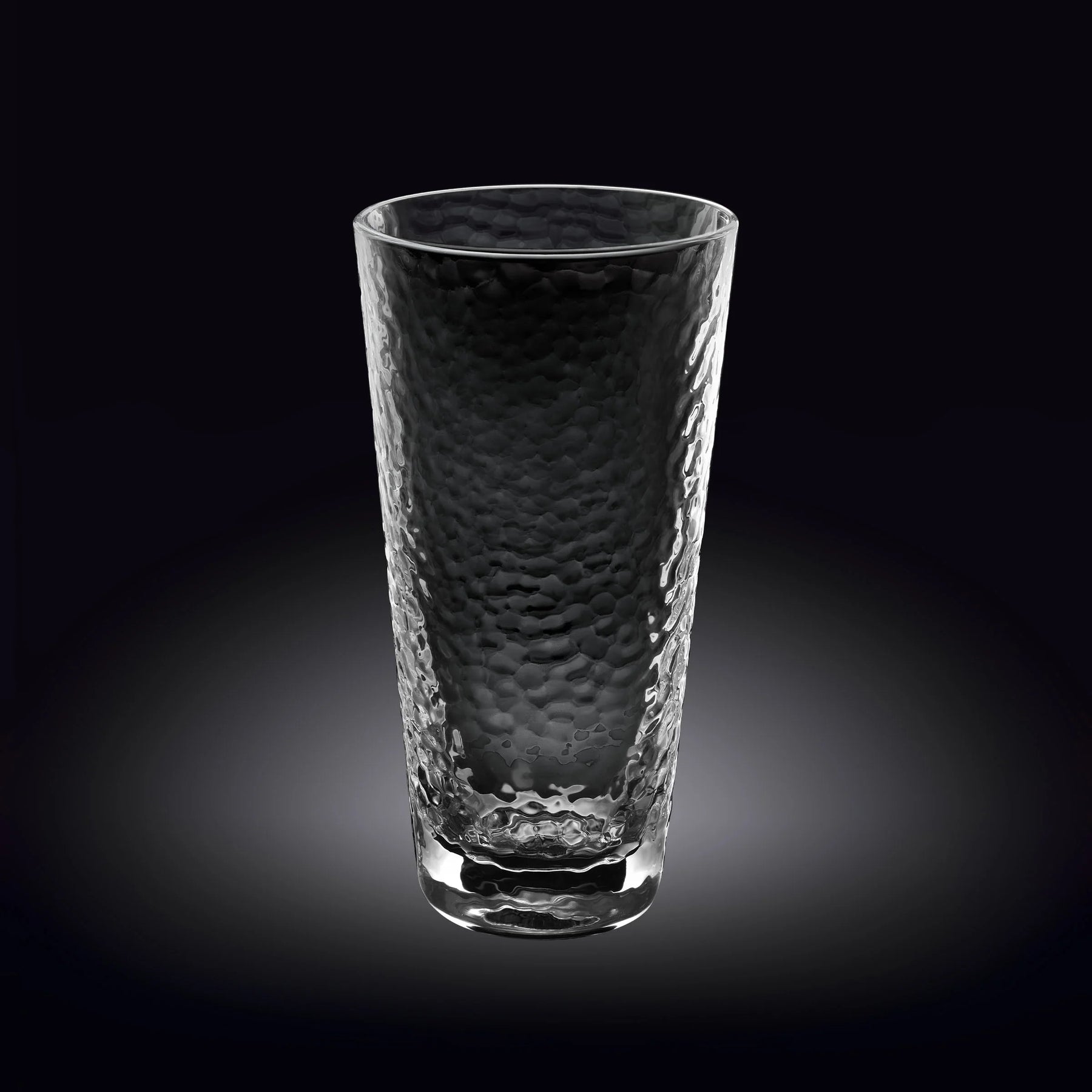Wilmax Hammered Glas 320 ml Borosilikatglas Transparent WL-888629/A