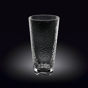 Wilmax Hammered Glas 320 ml Borosilikatglas Transparent WL-888629/A