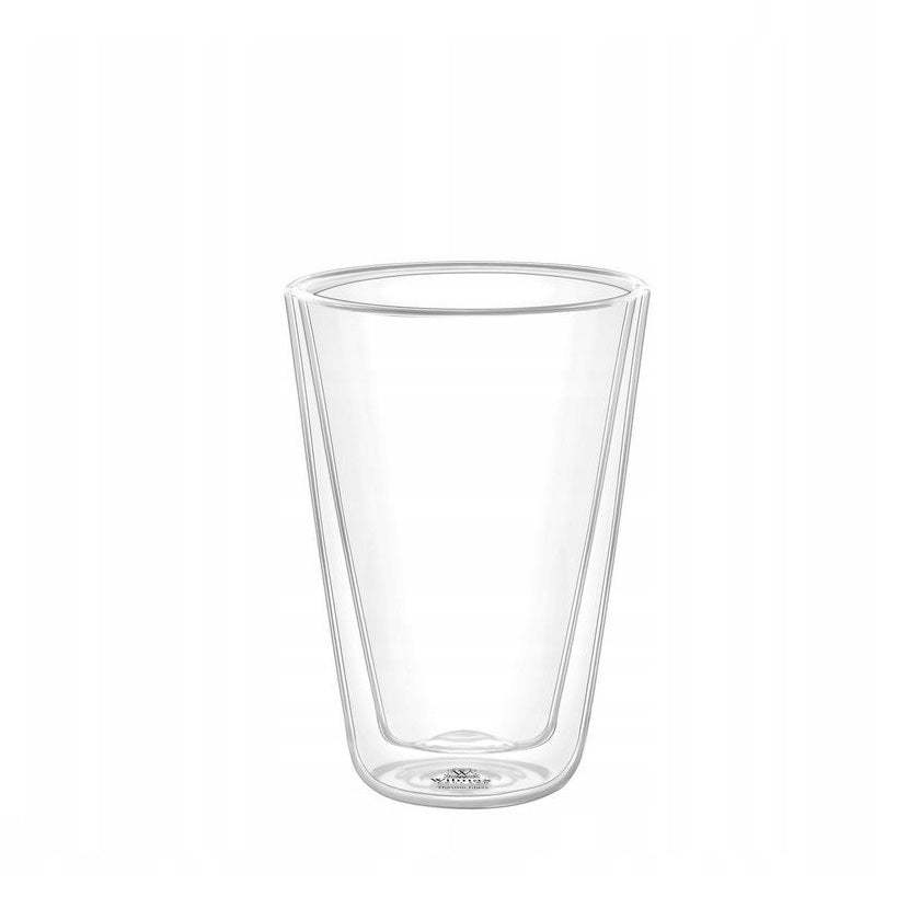 Wilmax Doppelwandiges Glas 300 ml Transparent WL-888705/A