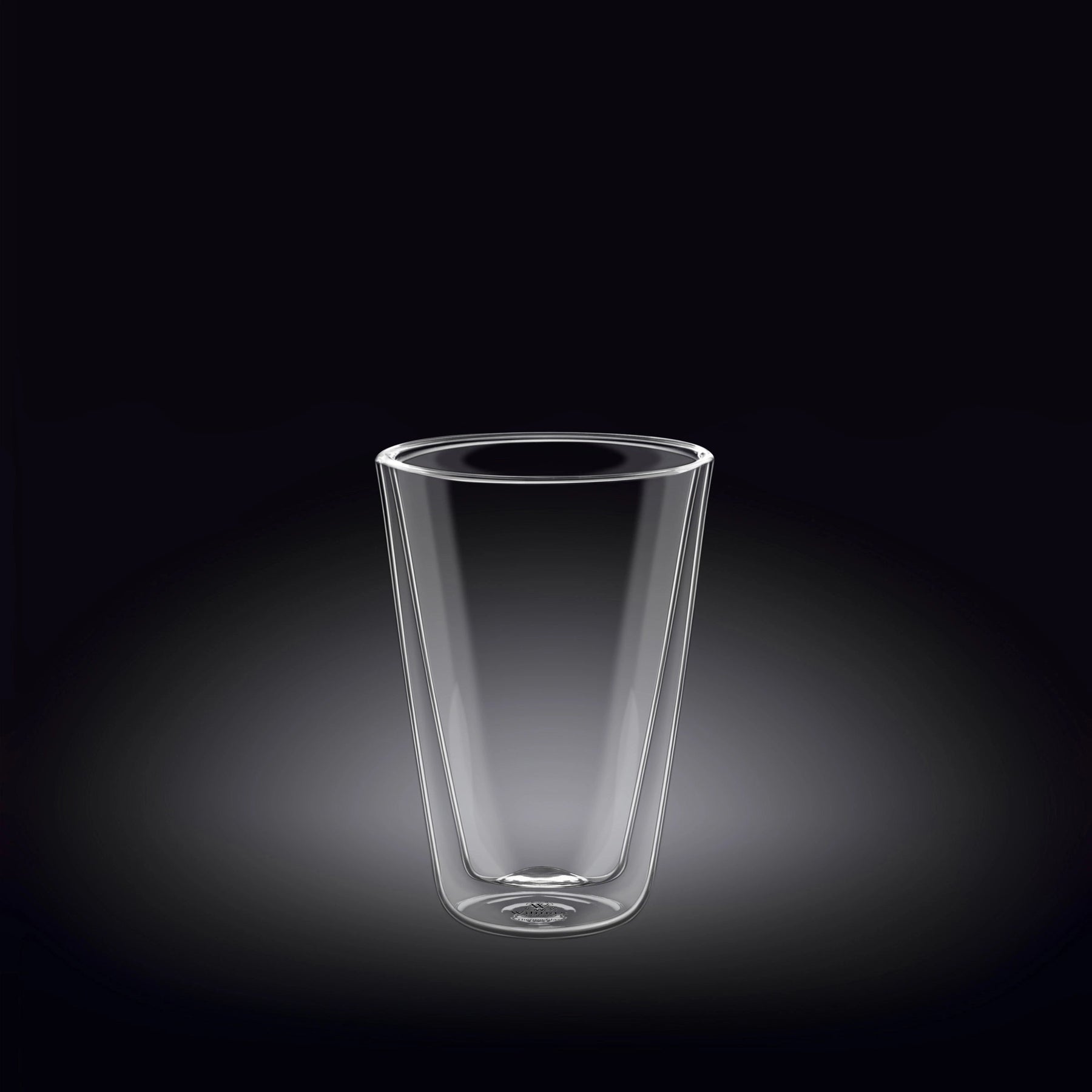 Wilmax Doppelwandiges Glas 300 ml Transparent WL-888705/A