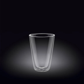 Wilmax Doppelwandiges Glas 300 ml Transparent WL-888705/A
