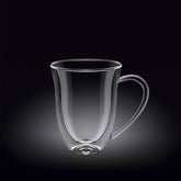 Wilmax Doppelwandige Tasse 250 ml Transparent WL-888725/A