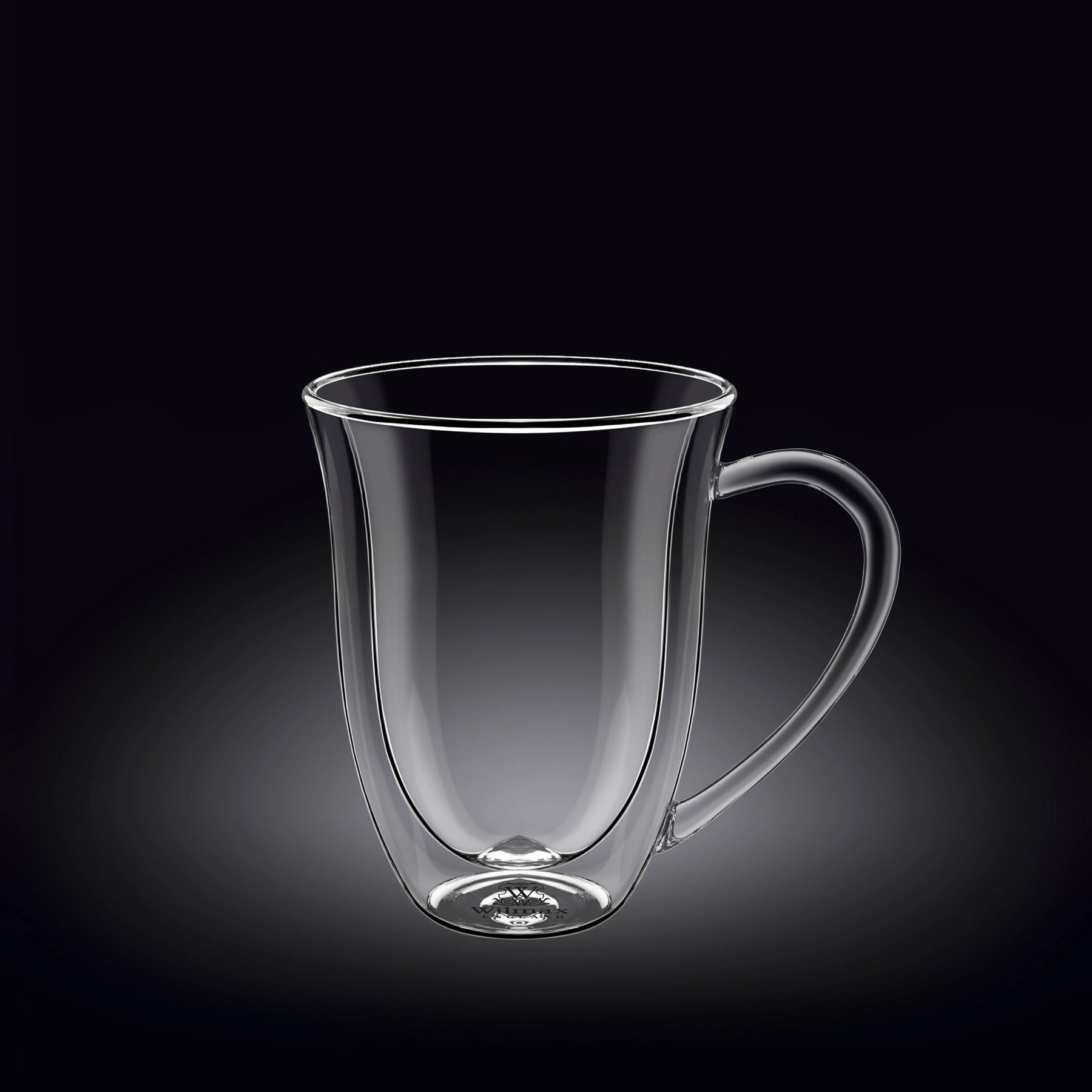 Wilmax Doppelwandiger Becher 300 ml Transparent WL-888726/A