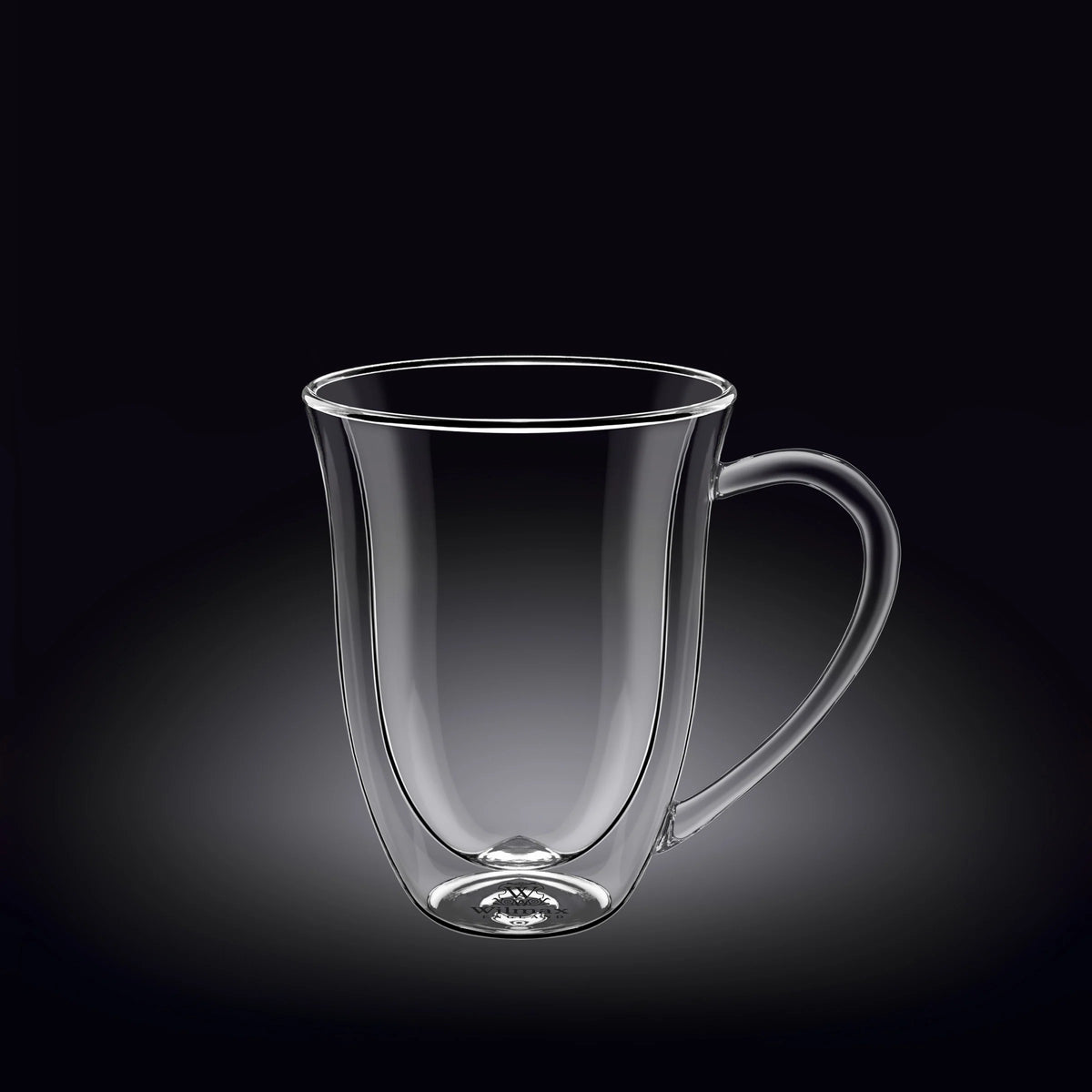 Wilmax Doppelwandige Tasse 250 ml Transparent WL-888725/A